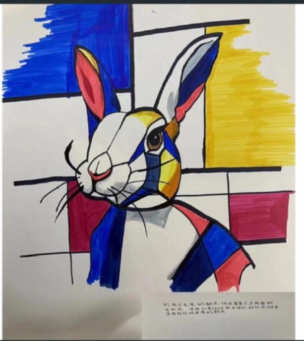 马克笔《3D兔》
